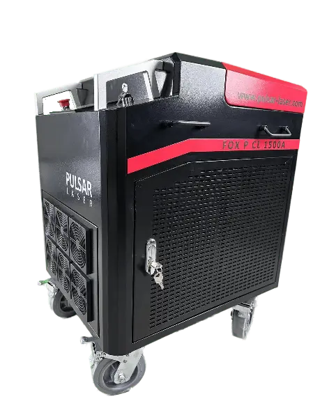Die Reinigungsgeschwindigkeit ist der Hauptvorteil der FOX P CL-Serie von PULSAR Laser